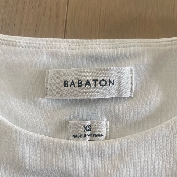 White Babaton crop top - Picture 3 of 4